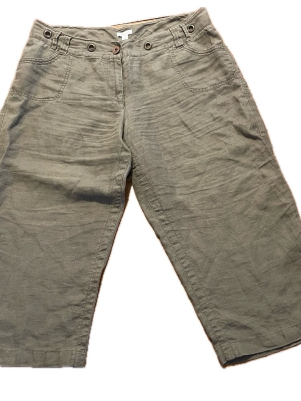 Relativity Olive Buttoned Pants